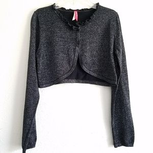 Ruby and Bloom Cropped Top Cardigan